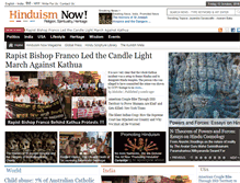 Tablet Screenshot of hinduismnow.org